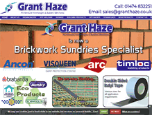 Tablet Screenshot of granthaze.co.uk